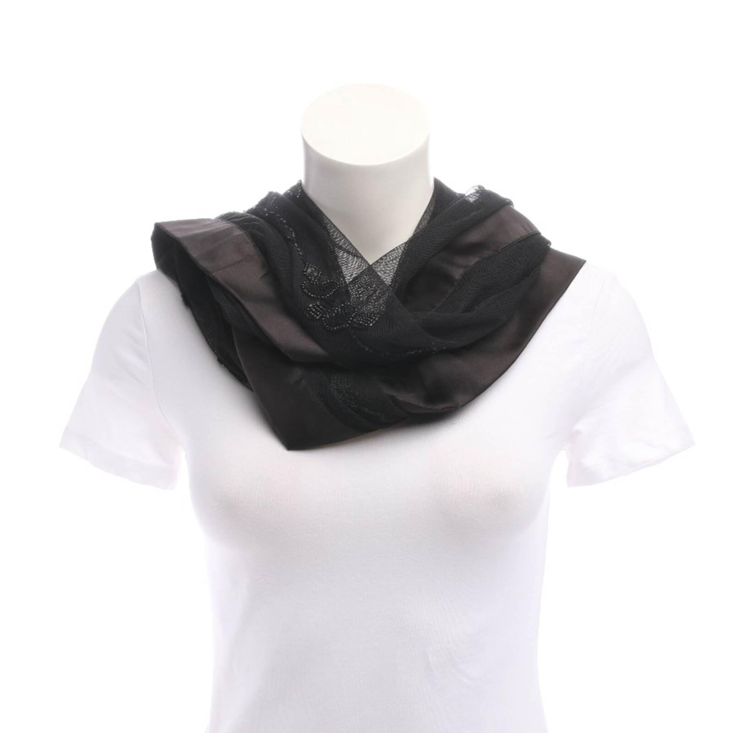 DOLCE & GABBANA Schal One Size in Schwarz: Vorderseite