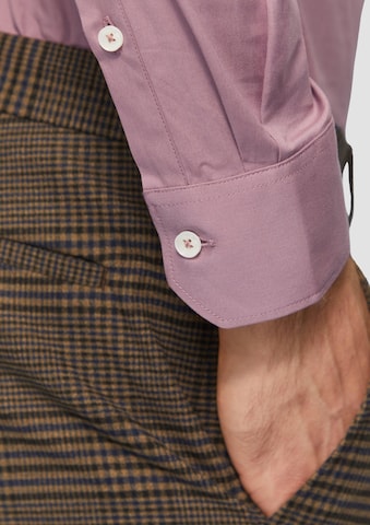 Coupe regular Chemise s.Oliver en rose