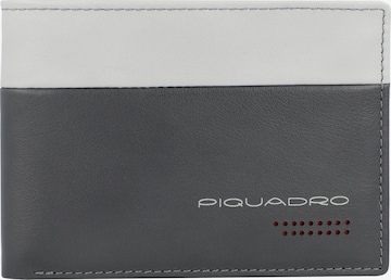 Piquadro Wallet in Grey: front