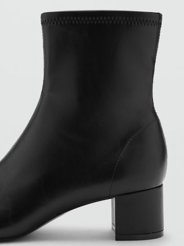 MANGO Ankle Boots 'ERIL' in Schwarz