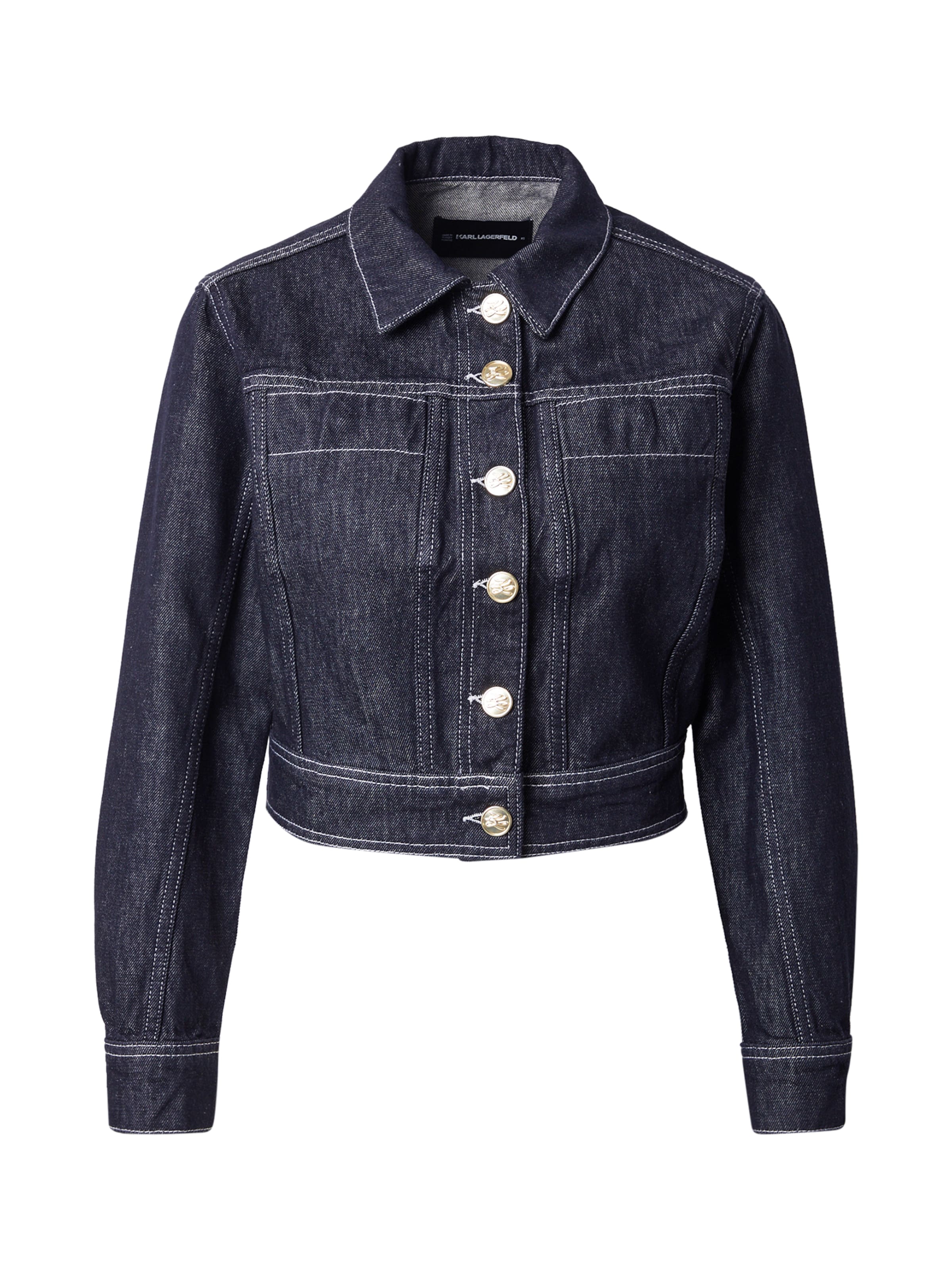 Giacca di mezza stagione di Karl Lagerfeld in blu: frontale