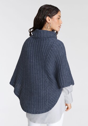 LAURA SCOTT Cape in Blue