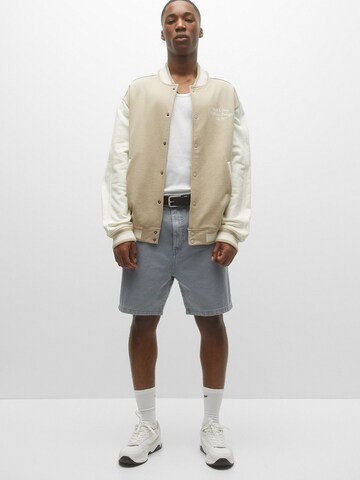 Pull&Bear Between-Season Jacket in Beige