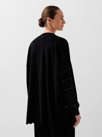 Scalpers Studsstrass Knit Cardigan ' ' in Schwarz