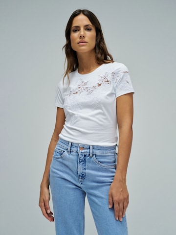 Salsa Jeans Shirt in Wit: voorkant