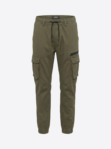 KOROSHI Tapered Gargohousut värissä vihreä: etupuoli