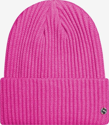 SAMAYA Beanie 'BAILIE' in Pink: front