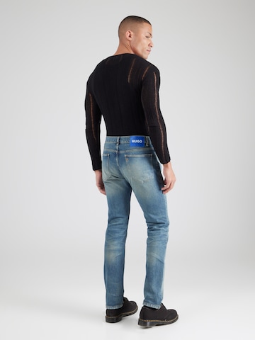 regular Jeans 'Ash' di HUGO in blu