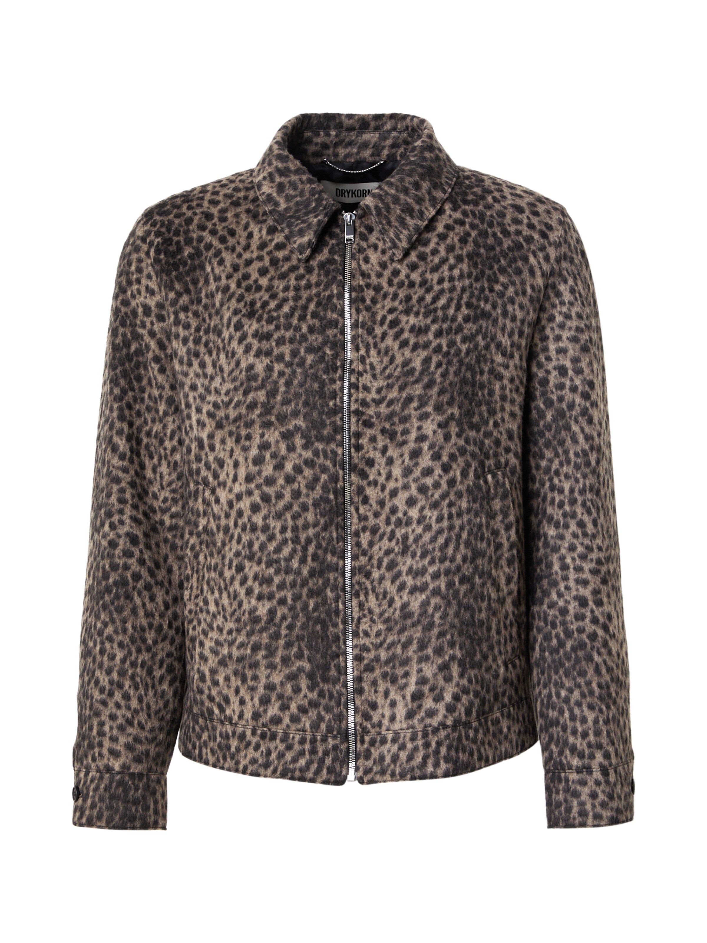 DRYKORN Between-Season Jacket 'RIKKA_2' in Brown: front