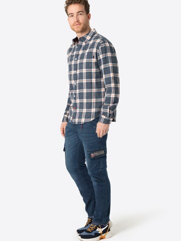 TIMEZONE Regular Cargo Jeans 'Roger' in Blue