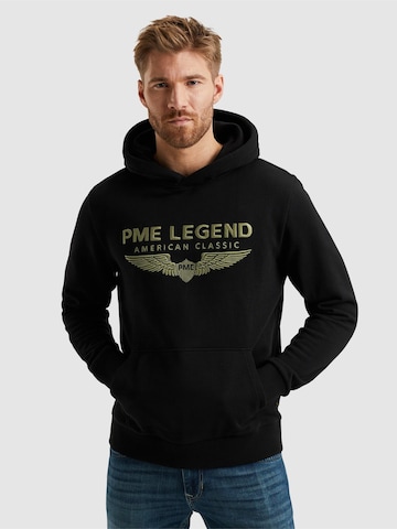 Sweat-shirt 'PME LEGEND - Hoodie with logo' PME Legend en noir : devant