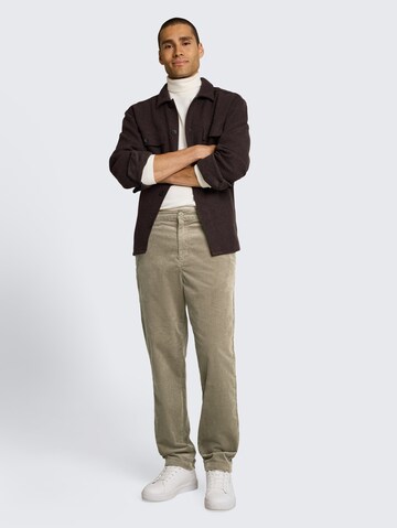 Loosefit Pantalon TOM TAILOR DENIM en marron