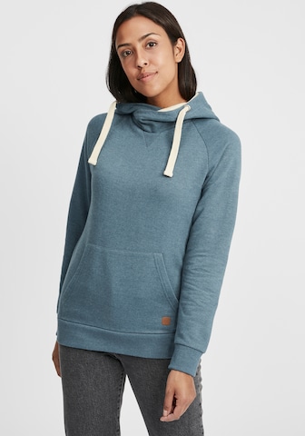 Oxmo Hoodie 'Julia' in Blau: predná strana