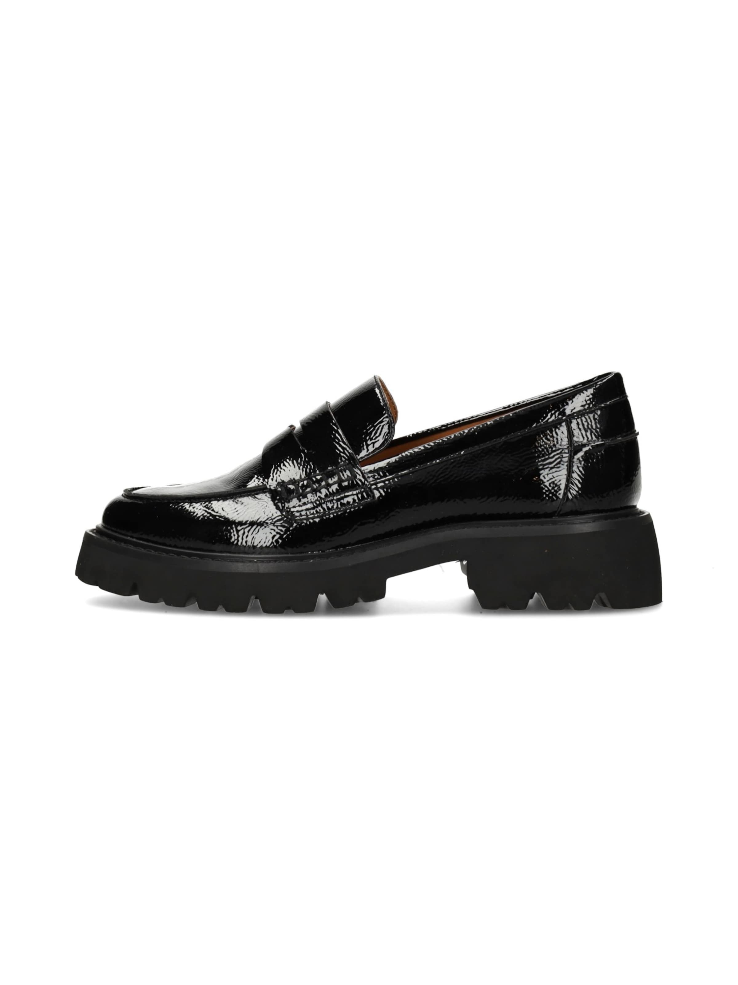 Chaussure basse 'Lexy' POSH by Poelman en noir : devant