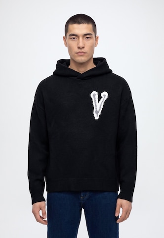 Pullover 'Rico' di 19V69 ITALIA in nero: frontale