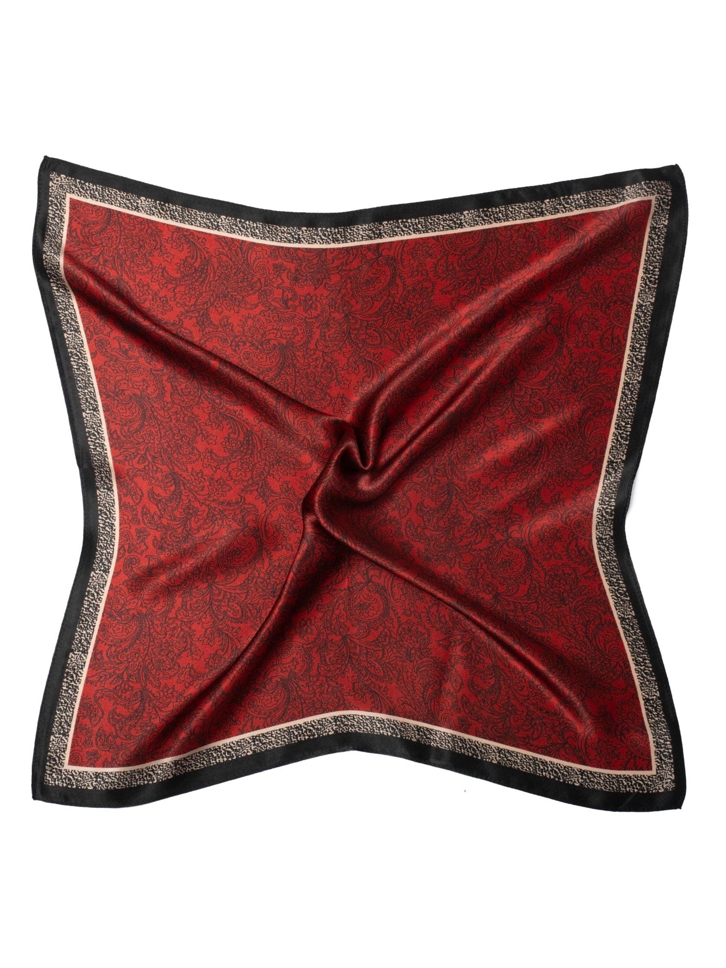 MayTree Scarf in Red: front