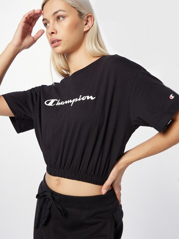 Champion Authentic Athletic Apparel T-Shirt in Schwarz