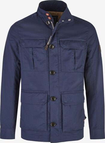 HECHTER PARIS Between-Season Jacket in Blue: front