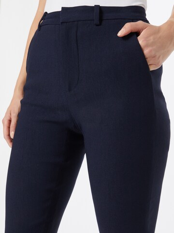 Louche Slimfit Hose in Blau