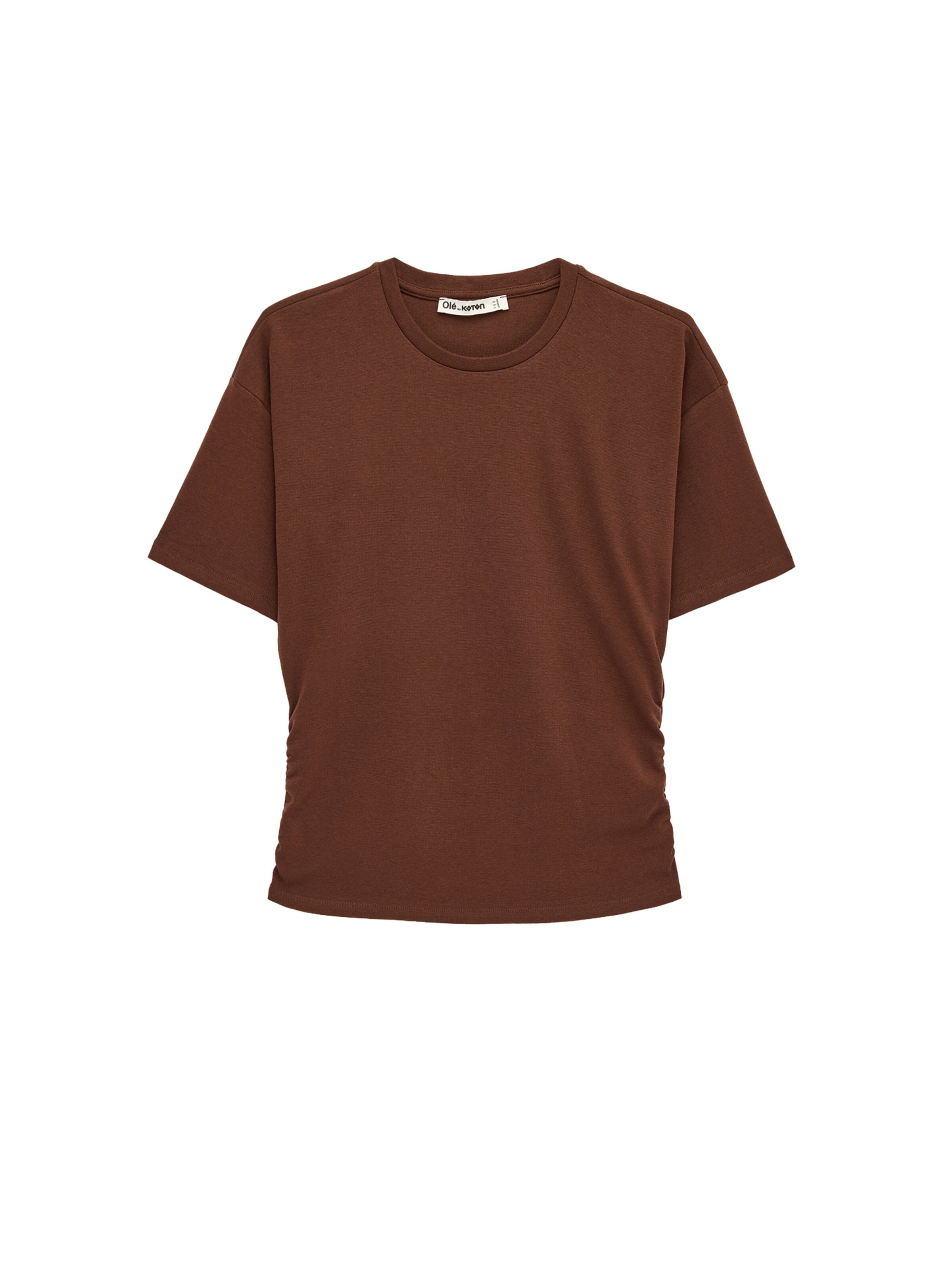 Koton Shirt in Bruin: voorkant