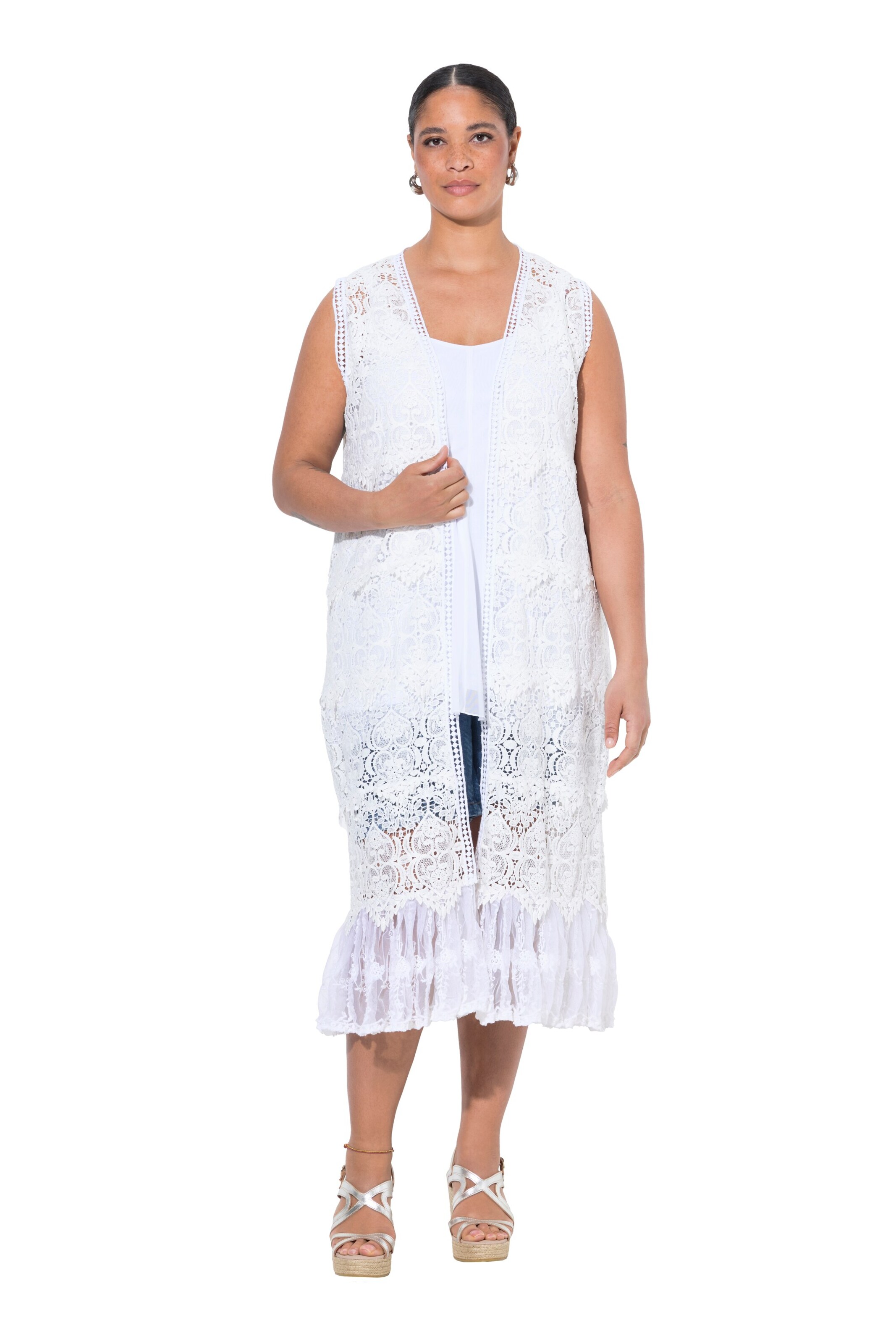 MIAMODA Kimono in White: front