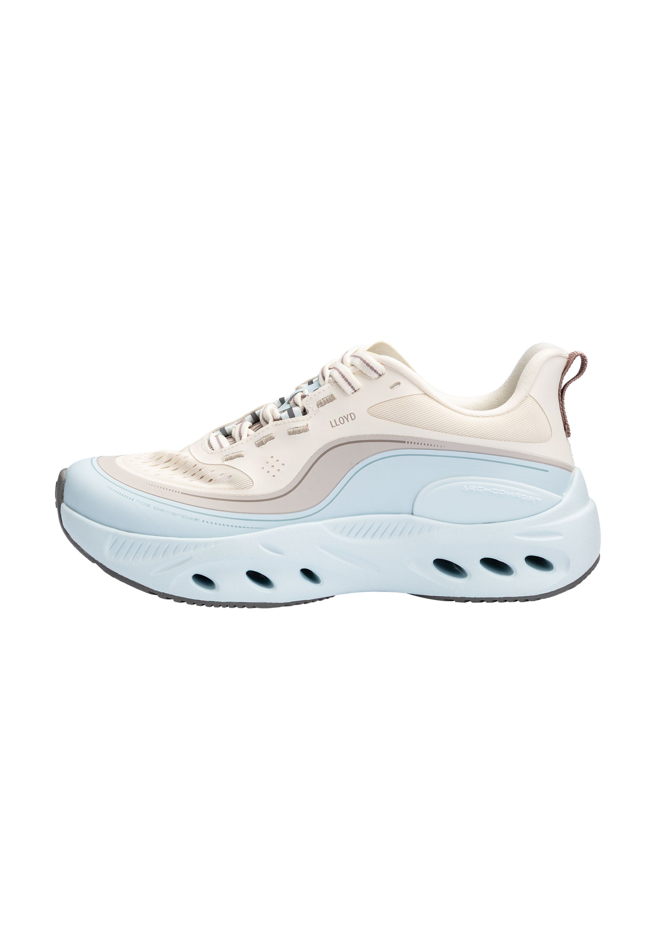 Baskets basses 'DASH X' LLOYD en bleu : devant