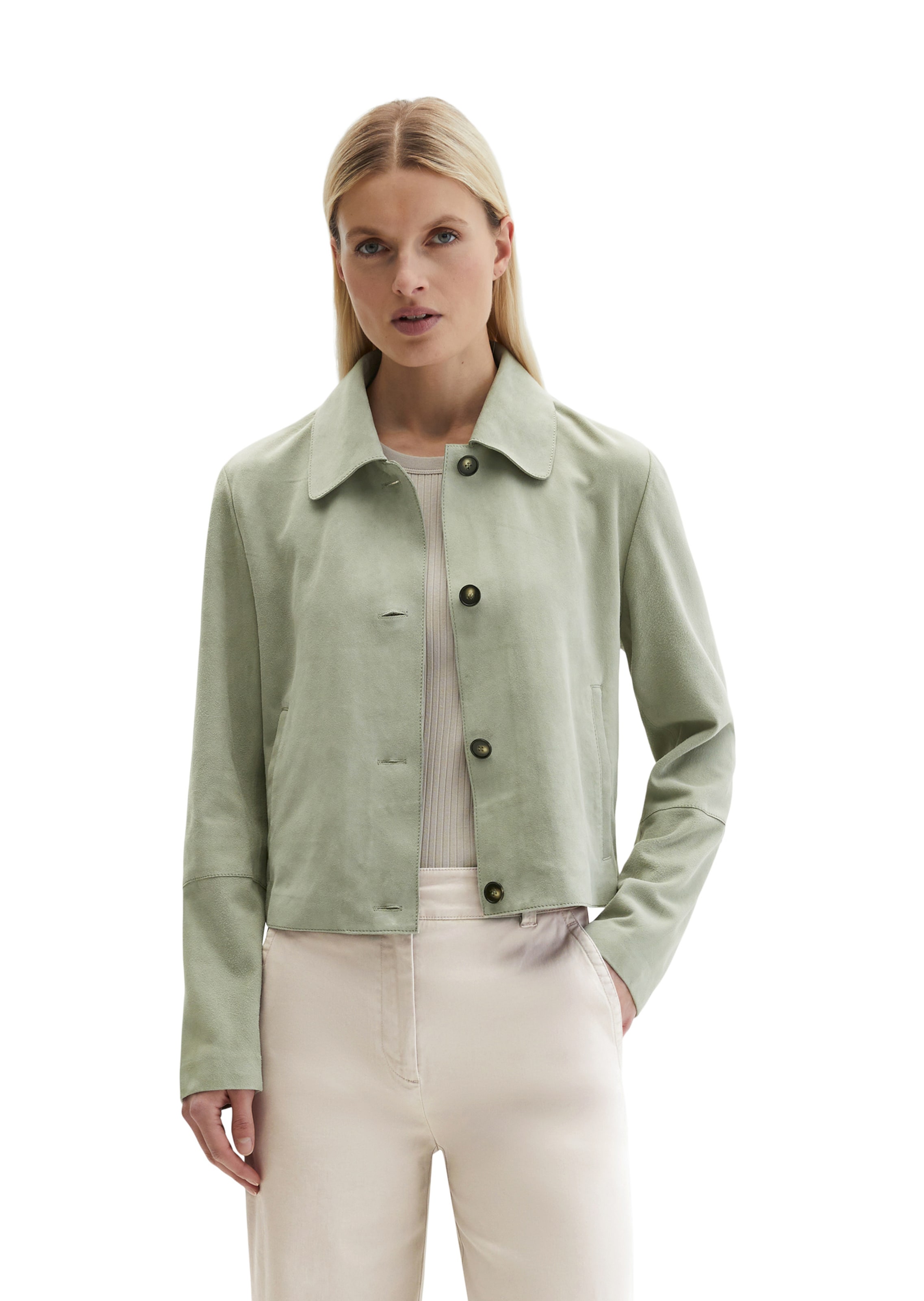 Marc O'Polo Between-Season Jacket in Grey: front
