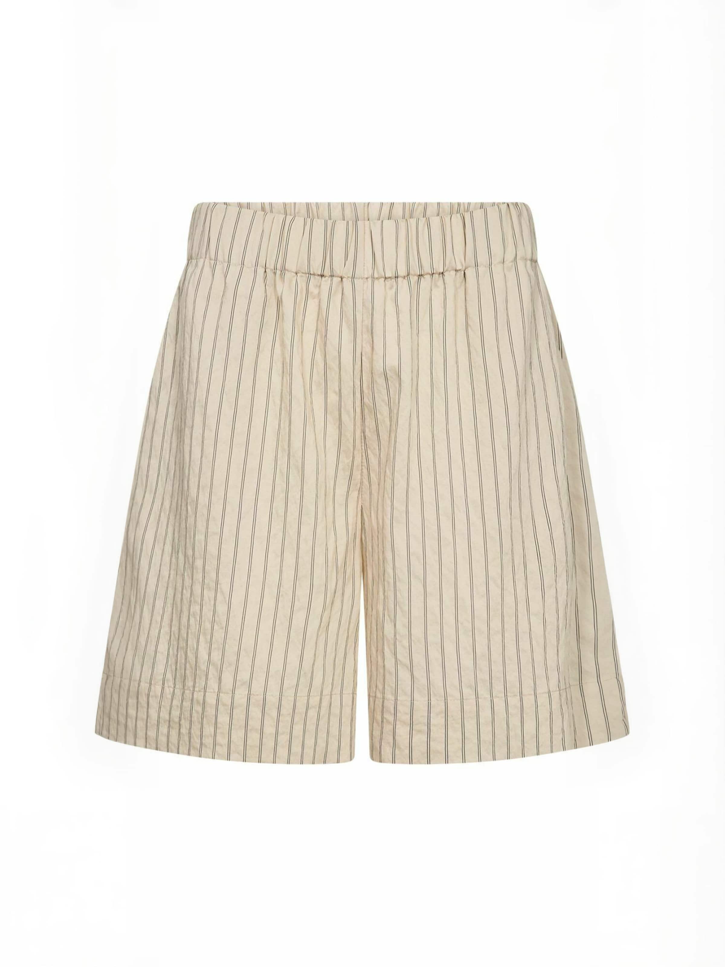 Levete Room Regular Shorts ' LR-RHODE ' in Beige: Vorderseite