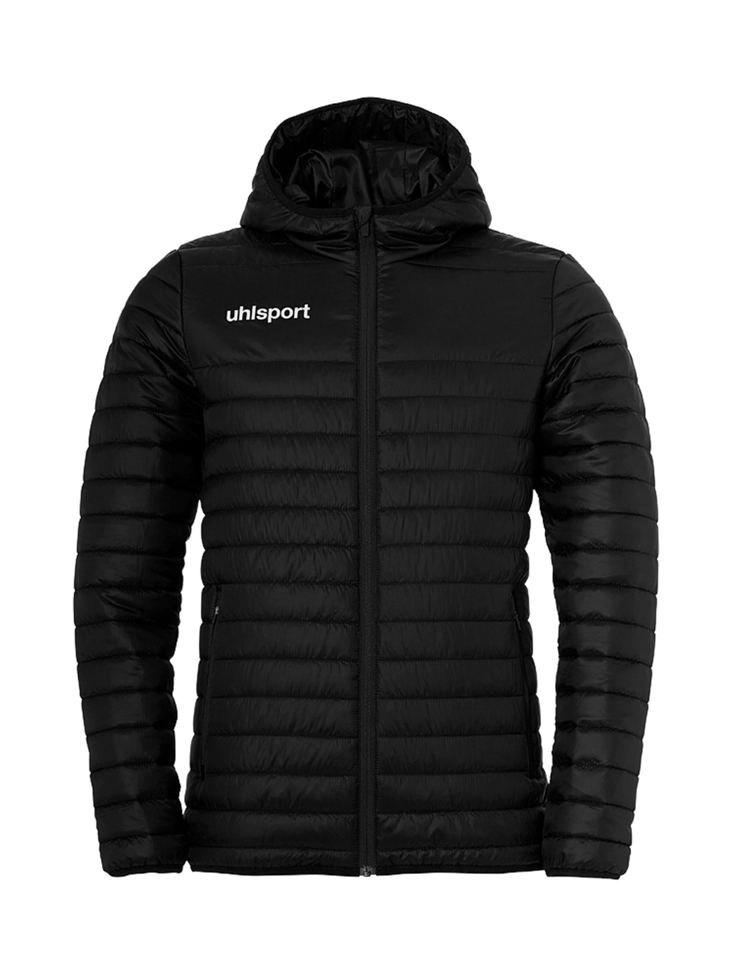UHLSPORT Sportjacke in Schwarz: Vorderseite