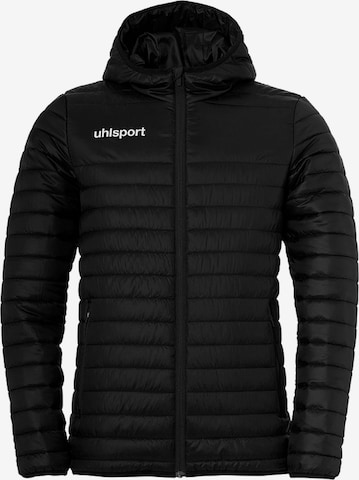 UHLSPORTSportska jakna - crna boja: prednji dio