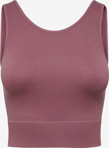 ONLY PLAY Sports Top 'ONPJAIA' in Pink: front
