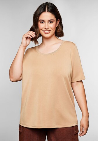 SHEEGO Shirt in Beige: front