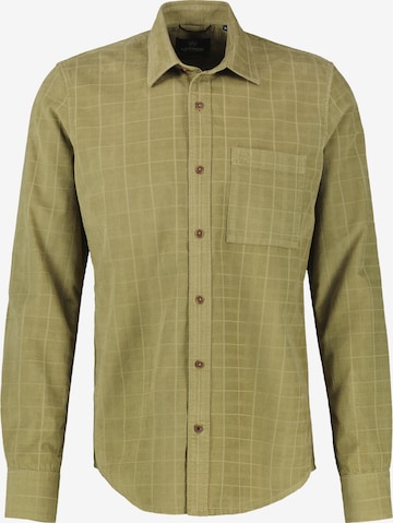 LERROS Regular fit Button Up Shirt in Green: front