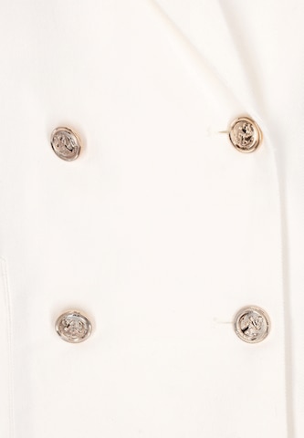 DreiMaster Vintage - Abrigo de entretiempo en blanco