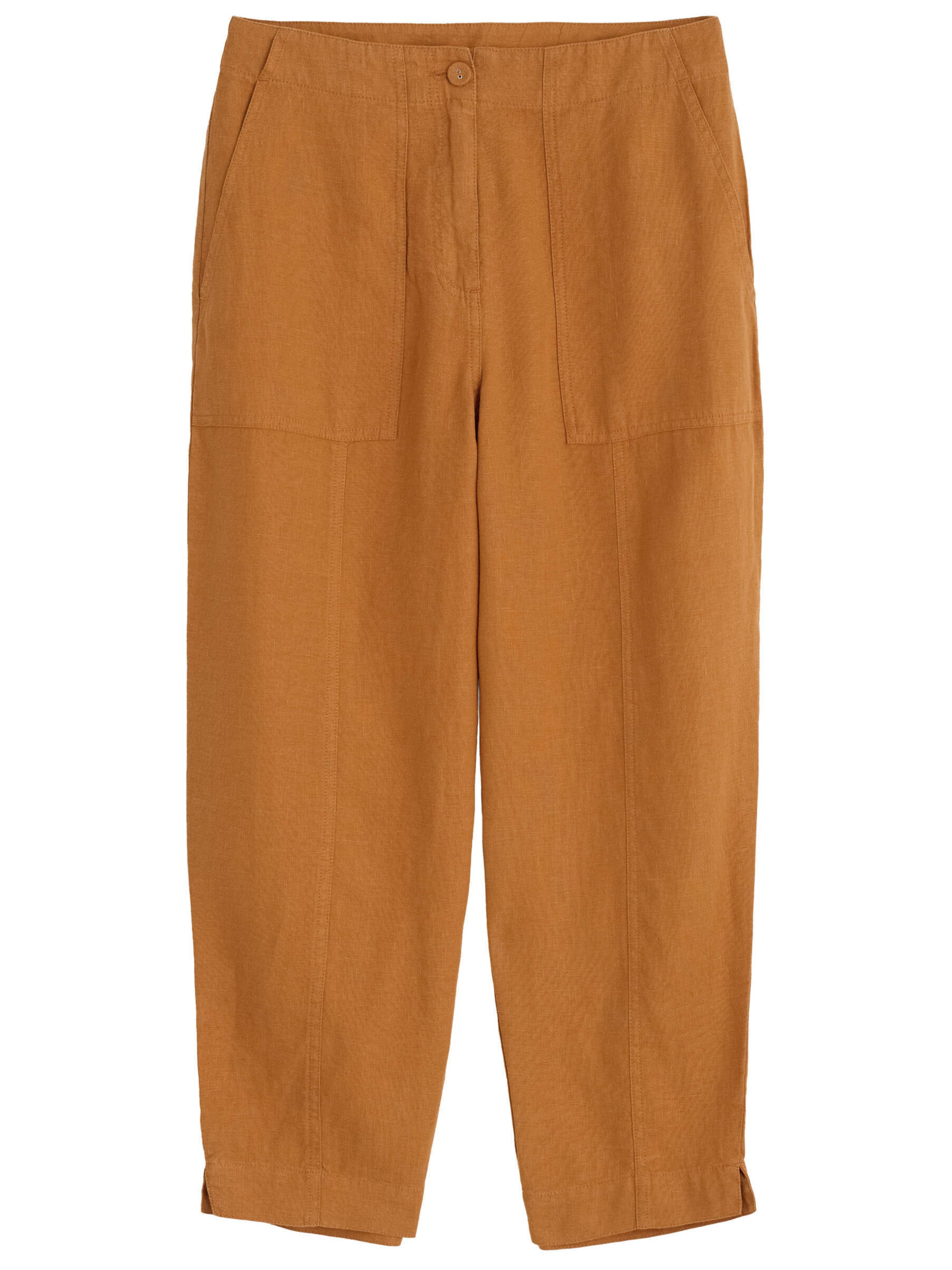 Seasalt Cornwall Regular Housut 'Saltings' värissä keltainen: etupuoli