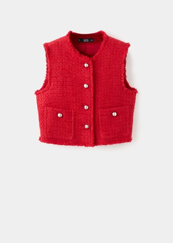 MANGO Weste in Rot