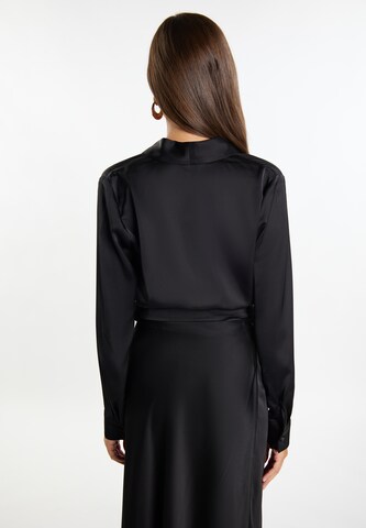 faina Bluse in Schwarz