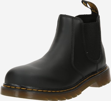 melns Dr. Martens Zābaki: no priekšpuses