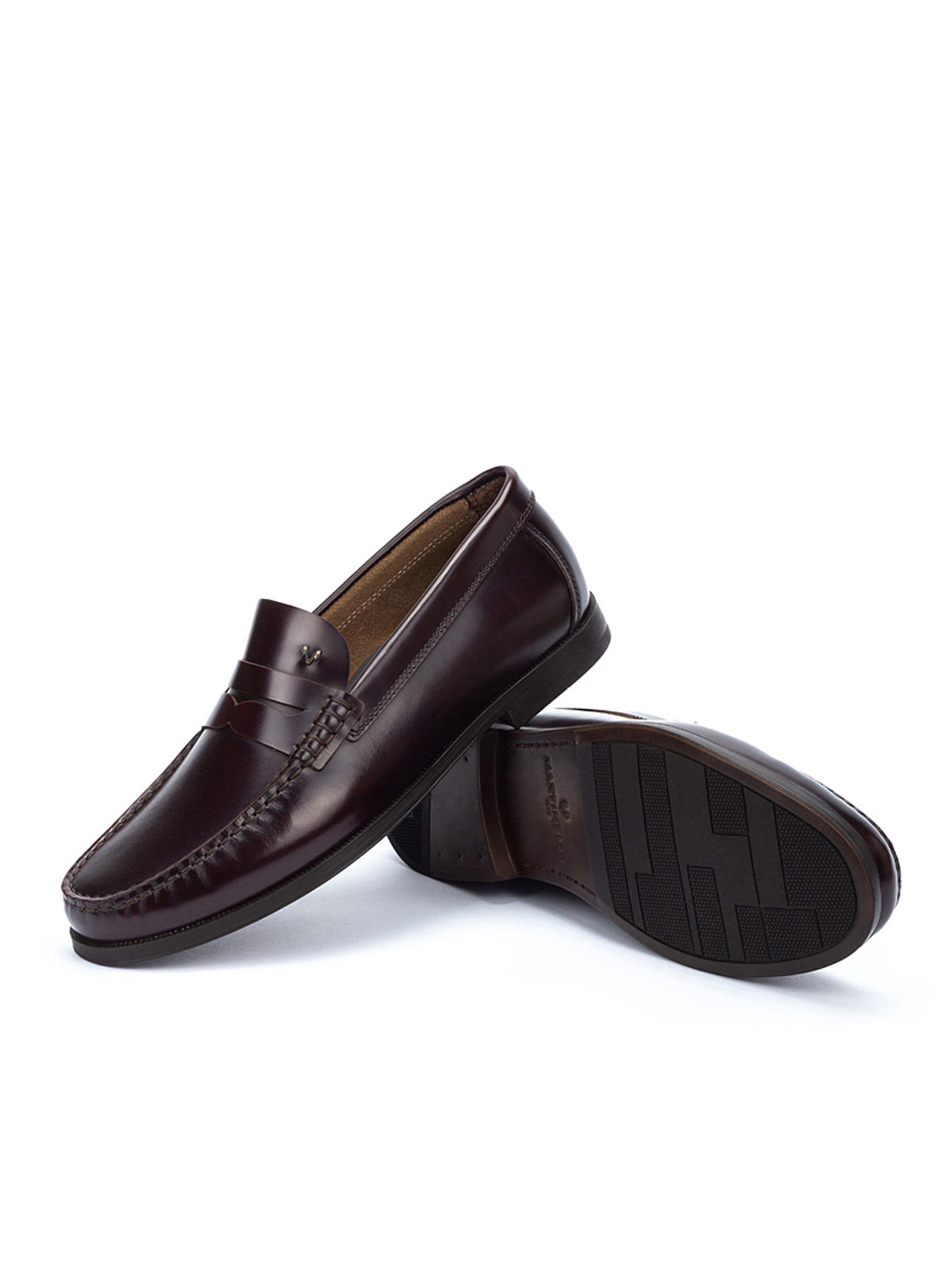 Mocasini 'Forthill' de la Martinelli pe roșu