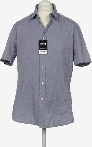Baldessarini Button Up Shirt in L in Blue: front