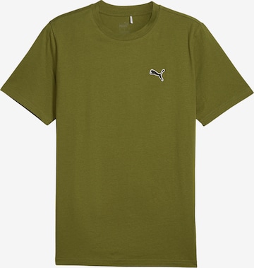 PUMA Shirt 'Better Essentials' in Grün: Vorderseite