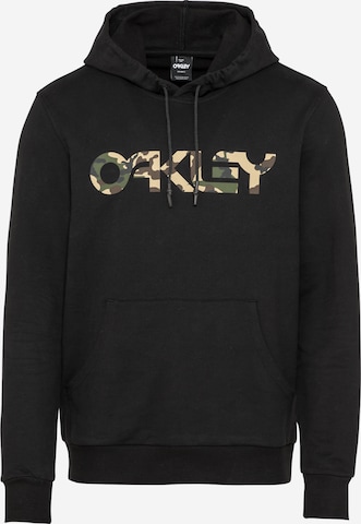 OAKLEY Regular fit Sports sweatshirt in Black: front