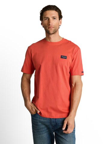 TOM TAILOR Shirt in Red: front