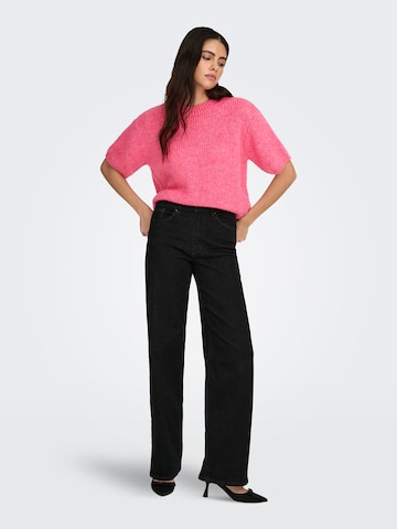 JDY Sveter 'JDYLINEA' - Ružová