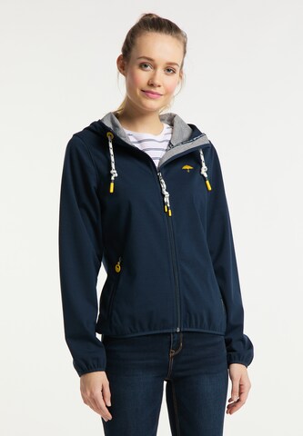 Schmuddelwedda Performance Jacket in Blue: front