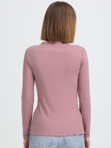 Oxmo - Camiseta ' OXNSuna Lace ' en rosa