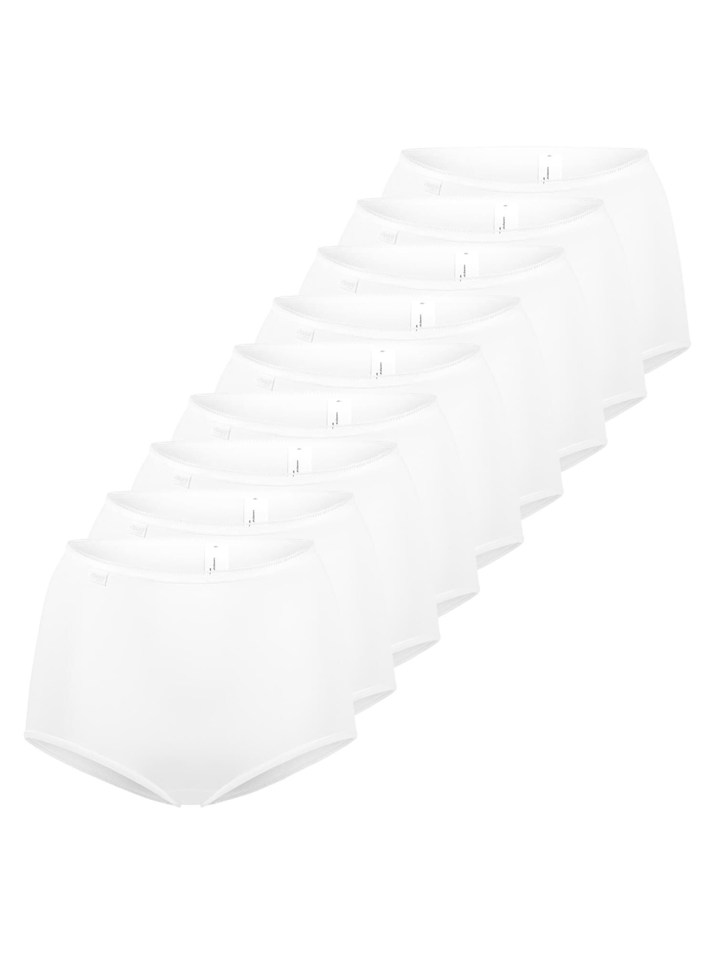 SLOGGI Slip '24/7 Microfibre' in White: front