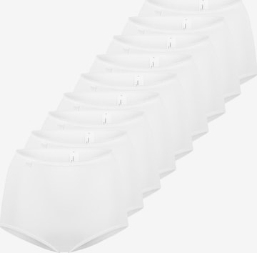 SLOGGI Slip '24/7 Microfibre' in White: front