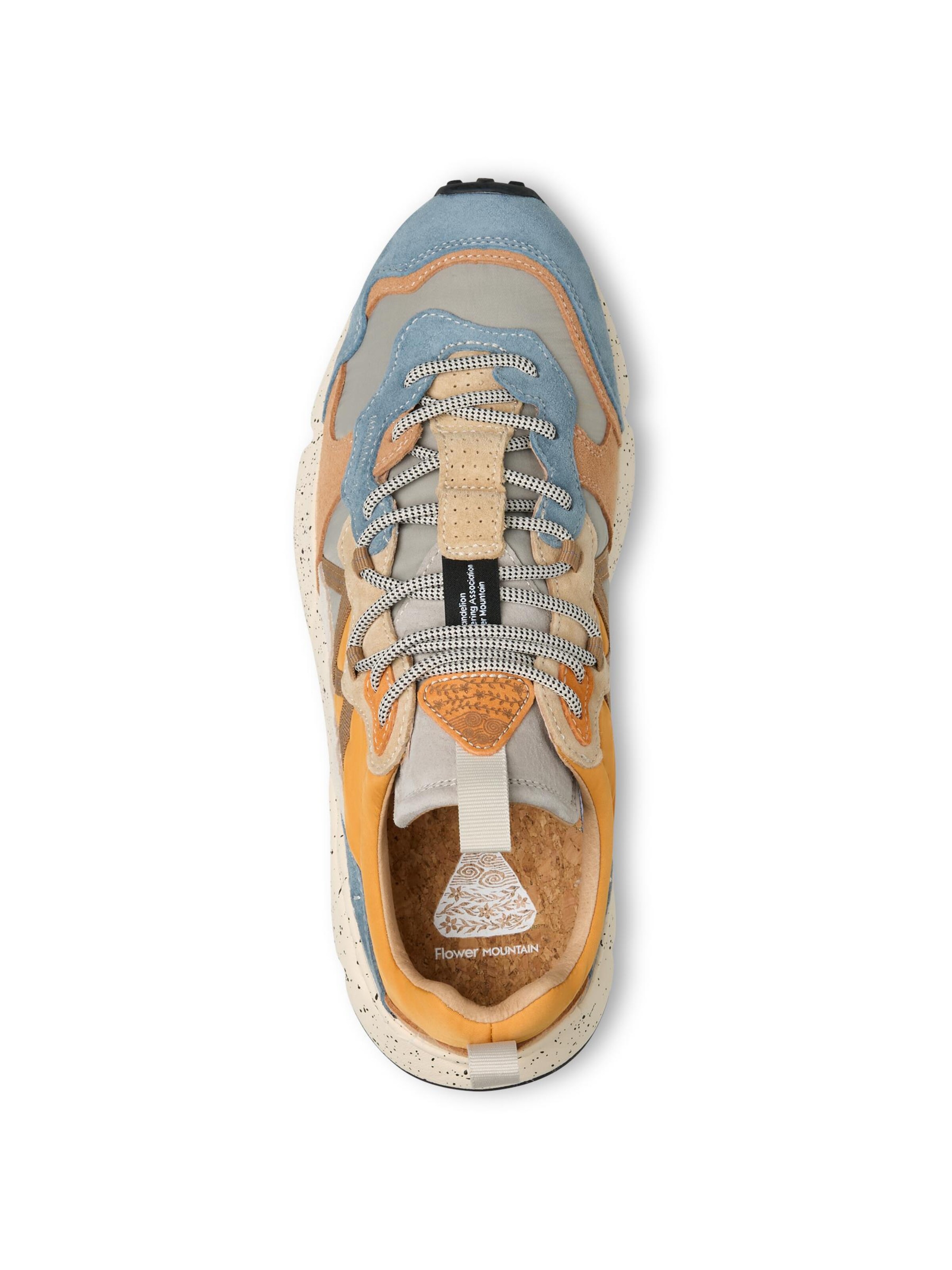 Flower Mountain Platform trainers 'LENZAN MAN' in Orange