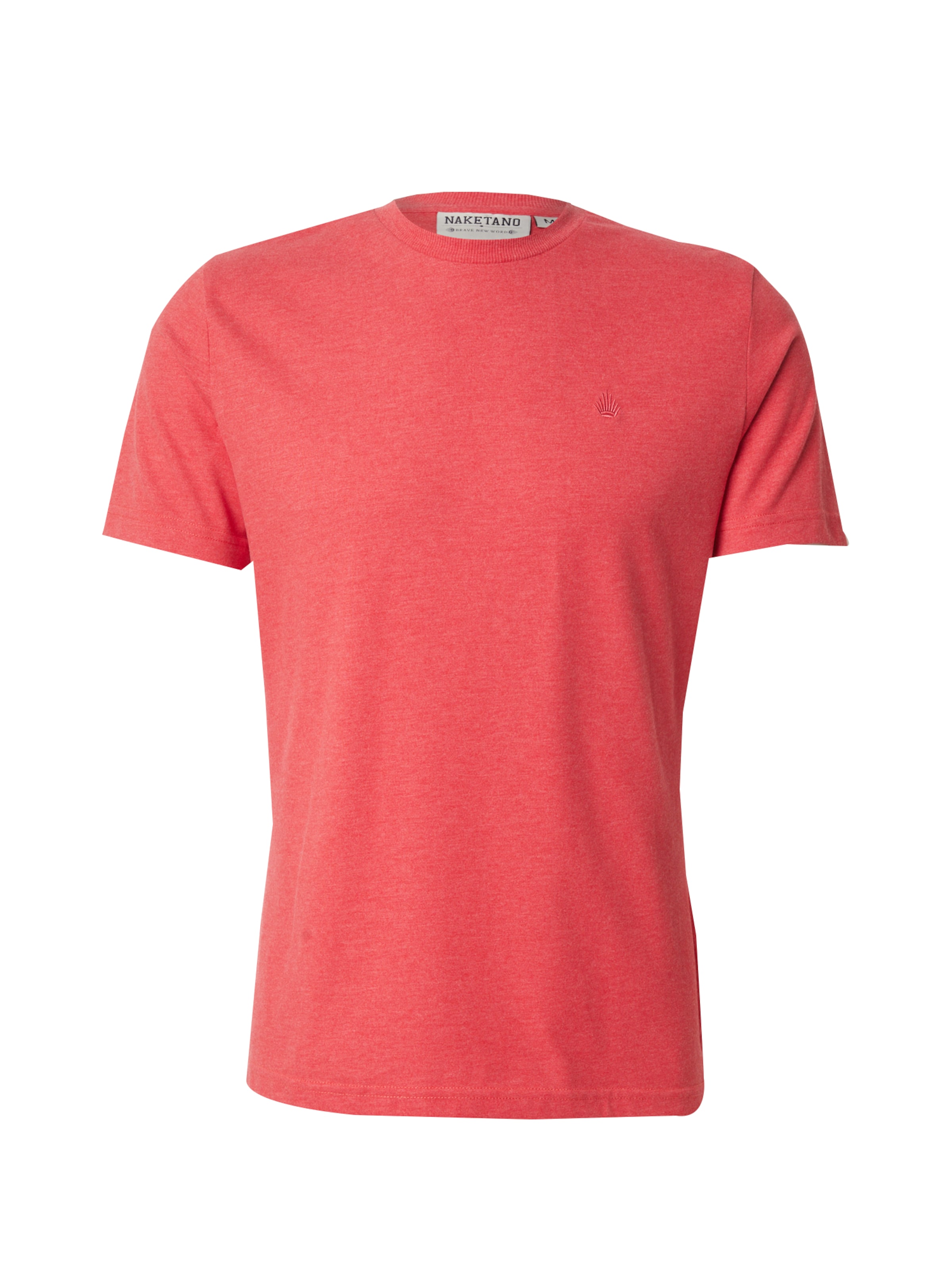 T-Shirt naketano en rouge : devant